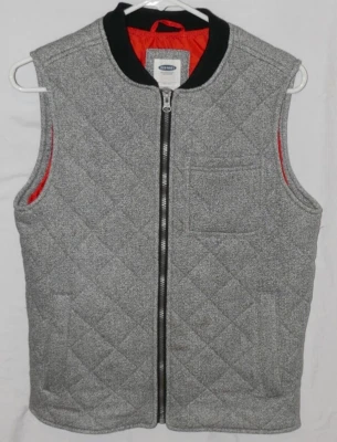 Old Navy Kids Quilted Full Zip Sleeveless Vest Size XL (14-16) - Image 1 of 4