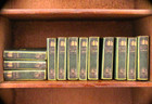 12 ENCYCLOPEDIA BOOKS Miniature Dollhouse 1:12 Scale Prop Books Reference