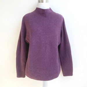 Lululemon kastiger gerippter Pullover Gr. XS/S pflaume lila Baumwollmischung Athleisure - Bild 1 von 9