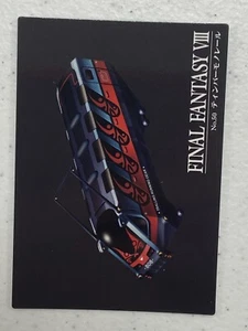 Carddass Final Fantasy VIII 1999 triple tríada visuales perfectos tren C-50 casi nuevo - Imagen 1 de 2