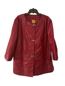Womens Ruby Red Jacket - Picture 1 of 7