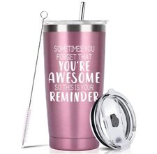 20 OZ Tumbler Cup with Straw & Lid