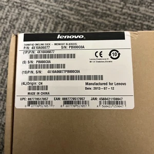 THINKPAD Lenovo OneLink Dock - MIDNIGHT Carbon - 4X10A06077 NEW IN BOX - Picture 1 of 2
