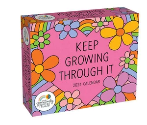 Andrews McMeel Positively Present Keep Growing 2024 Day-to-Day Calendar