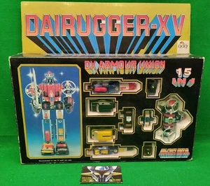 Robot DAIRUGGER-XV DX Armour Union 15in1 Die-cast Rare KO Bootleg Version Taiwan - Imagen 1 de 15