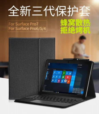 For Microsoft Surface Pro 7 6 5 4 12.3'' Laptop Bag Case Sleeve Notebook Cover - Image 1 of 4