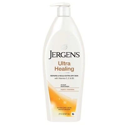 Jergens Ultra Healing Repara y cura la piel extra seca con vitaminas C, E y B5 21 oz Foto 1 de 2