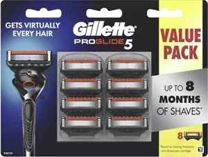 Gillette Fusion Proglide 5 Manual - 8 Pack - Picture 1 of 7
