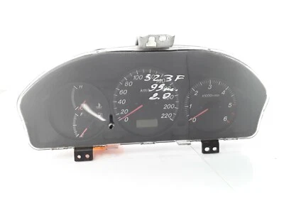 MAZDA 323F 2.0 diésel 1999 LHD VELOCÍMETRO KM/H CUADRO DE INSTRUMENTOS FABRICANTE DE EQUIPOS ORIGINALES BJ3B Foto 1 de 4