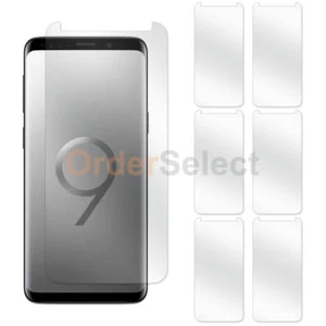 6X NEW LCD Ultra Clear HD Screen Protector for Android Phone Samsung Galaxy S9 - Picture 1 of 5