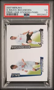 2007 Merlin's Premier League 557 Gareth Bale RC Rookie PSA 3 Carlos Bocanegra - Picture 1 of 2