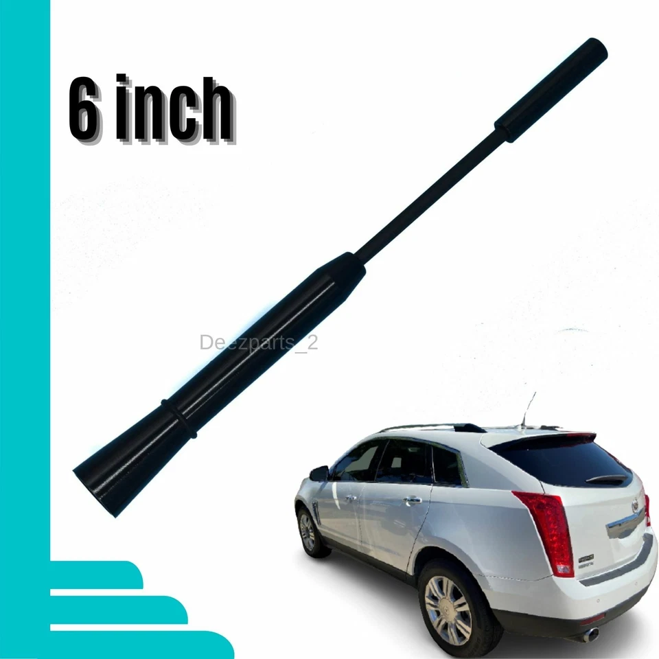 Antena 6" negra para Cadillac SRX 2003-2016 Foto 1 de 4