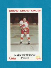 1986-87 Moncton Golden Flames PLAY # 17 Mark Paterson