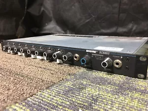 Shure SCM800 8-Channel Pro Audio Microphone Mixer - Rack Mountable-as is - Picture 1 of 8