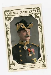 PUB CHROMO Chocolat GUÉRIN Général ROUVRAY WALERY - Imagen 1 de 2