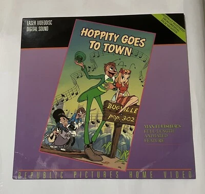 HOPPITY GOES TO TOWN  - Hoppity  - LASERDISC - shrink 178 - Image 1 of 3