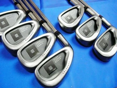 DAIWA GLOBERIDE LEFT-HANDED ONOFF 7PC S-FLEX IRONS SET GOLF CLUBS 6227 - Image 1 of 4