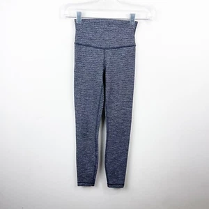 Lululemon High Times Pant Digi Pixie schwarze Leggings Größe 2 - Bild 1 von 7