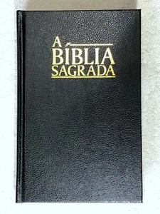 Portuguese Bible, Rev. Almeida, Corrigida e Revisada, Brazilian, Larger Print HB - Picture 1 of 11