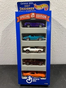 Hot Wheels General Mills 1997 paquete de 5 edición especial Redline - Imagen 1 de 1