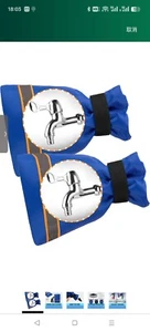 Outdoor Faucet Cover Socks 10”H x 6.3”W for Winter Freeze Protection, 2 Piece Ou - Picture 1 of 6