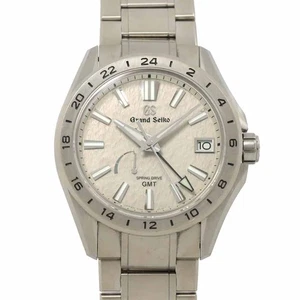 GRAND SEIKO Evolution 9 Spring drive SBGE285 Date GMT Silver Dial 90246851 - Picture 1 of 8