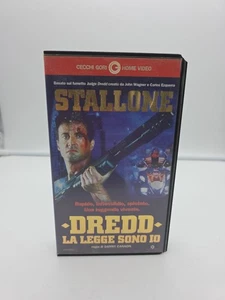 DREDD LA LEGGE SONO IO con Sylvester Stallone - ORIGINALE CG VHS ITA in Italiano - Picture 1 of 4