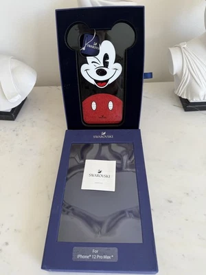 DISNEY SWAROVSKI MICKEY MOUSE PHONE COVER CASE FOR IPHONE 12 or 12 PRO in box - Image 1 of 4