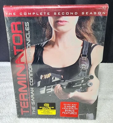 Terminator The Sarah Connor Chronicles Season 2 Ltd. Edition DVD, Steel CASE - Image 1 of 2