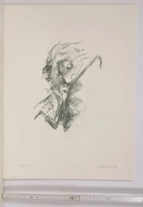 Joachim Scholz/signiert/Lithografie/Belegexemplar des Druckers Roland Ehrhardt/c - Picture 1 of 3