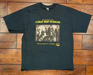 Camiseta de algodón 2007 Jazz Foundation of America "A Great Nightin Harlem" talla XL - Imagen 1 de 11