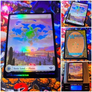 MTG Plains V.1 🇬🇧  Nm Full Art Landscape FOIL Outlaws of Thunder Junction OG - Bild 1 von 5
