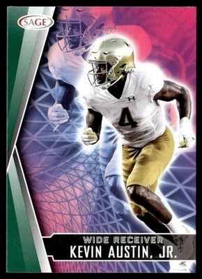 2022 SAGE Kevin Austin, Jr. Notre Dame Fighting Irish #131 - Image 1 of 2