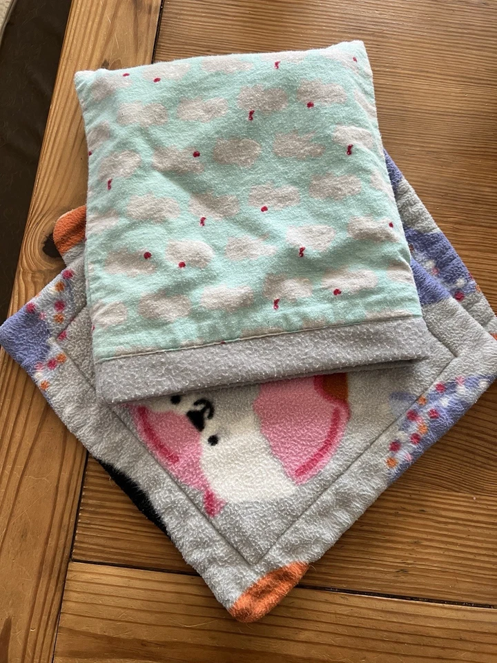 Bolsa de saco de dormir LG Guinea Pig Plus dos almohadillas para ir al baño polar erizo abrazo Foto 1 de 3