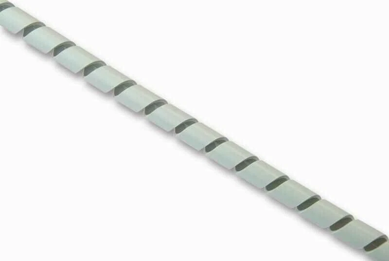HELLERMANNTYTON - Spiral Cable Wrap 9.0mm x 5m - Grey - Image 1 of 1