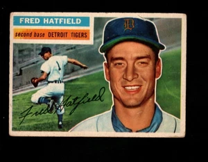 5113* 1956 Topps # 318 Fred Hatfield ottime condizioni - Foto 1 di 2