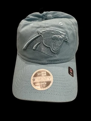 Sombrero ajustable clásico básico para mujer Carolina Panthers New Era EJ1 azul OSFM NUEVO CON ETIQUETAS Foto 1 de 3