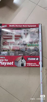 ERTL 1:64 playset  scale barn  quality die-cast metal equipment farm toy - Image 1 of 2