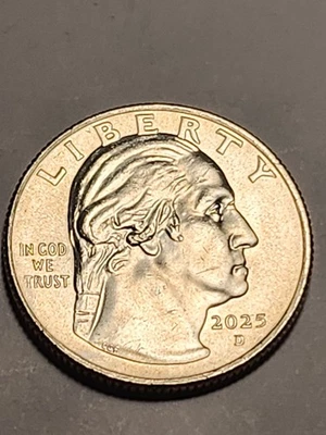2025 D Juliette Gordon Low American Women's S Mint 25c - Die Chip Obverse - Image 1 of 4
