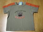 NWT GYMBOREE CAMP SCOUT BEAR PAW OLIVE T-SHIRT 6-12 MO