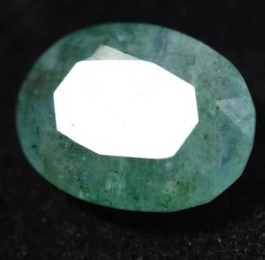 8.55 Ct Natural Green Emerald Zambian GGL Certified Top Quality Treated Gemstone - Picture 1 of 4