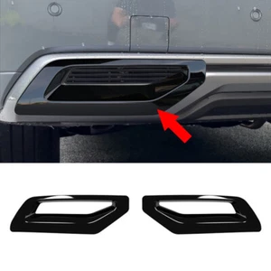 2pcs Black Rear Bumper Frame Cover Trim Fits Mitsubishi Outlander 2025 2026 - Picture 1 of 4