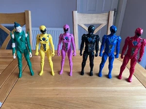 Power Ranger Might Morphin Película Deluxe 30 cm Equipo Completo y Rita Evil Alien - Imagen 1 de 9