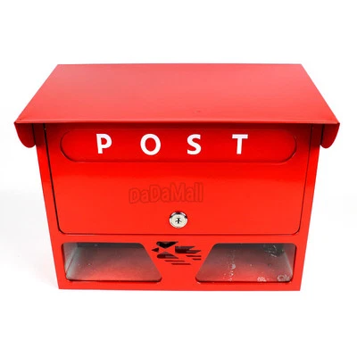 BS-3060PR Mail Post Box Letter Red - Image 1 of 4