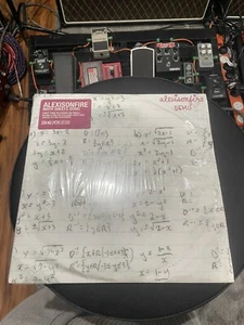 ALEXISONFIRE MATH SHEETS DEMO PUNK EMO 10" E.P. 2012 WHITE VINYL RARE! 1000 MADE - Picture 1 of 3