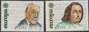 Ireland #SG613-SG614 MNH 1985 Europa CEPT Year Music [616-617] - Picture 1 of 1