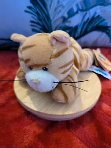 NICI Vintage 90s Beanie Marmalade Ginger 6" Katze "JACKSON BROWN" seltener Artikel - Bild 1 von 9