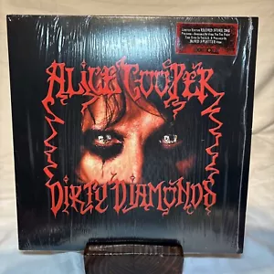 Alice Cooper-Dirty Diamonds BloodSplatter Vinyl Record Store Day NW 5300 2019 NM - Picture 1 of 12