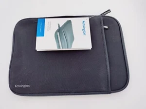 Kensington Laptop Tablet Slim Case Black Soft 10-11” Universal Sleeve New w/Tags - Picture 1 of 6