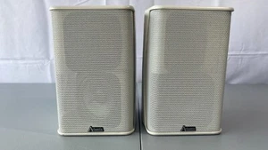 Atlantic Technology 154 SR Surround Sound Speakers Home Theater White Audio - Picture 1 of 6